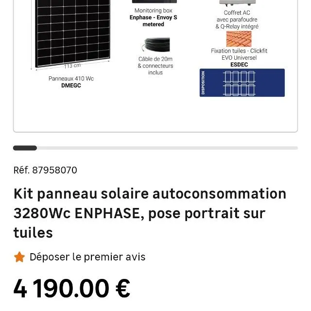 Difference kit photovoltaique Enphase et APSystemes