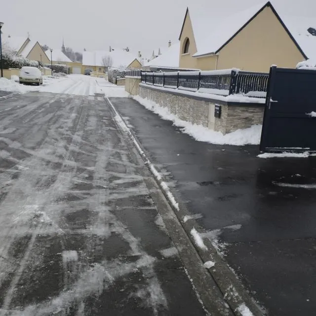 Déneigement du trottoir