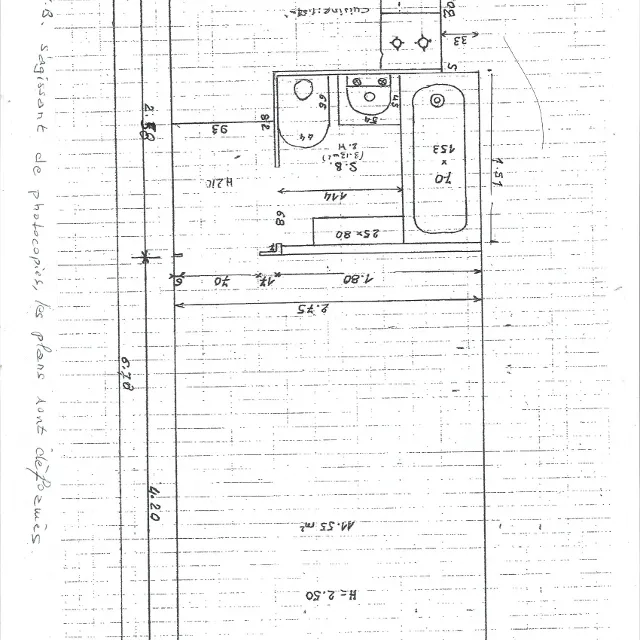 Rénovaton d'un petit appartement de 18 m2 pour étudiants à Bordeaux