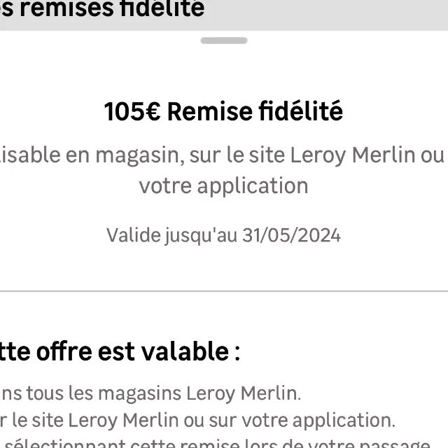 Comment utiliser ma remise fidélité ?