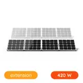 Panneau solaire Beem Energy, kit d'extension 420W, installation au sol