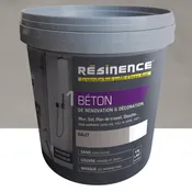 Enduit Béton RESINENCE, Gris galet 4kg