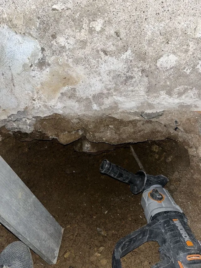 Décaissement de 30cm dans notre maison ancienne - 3