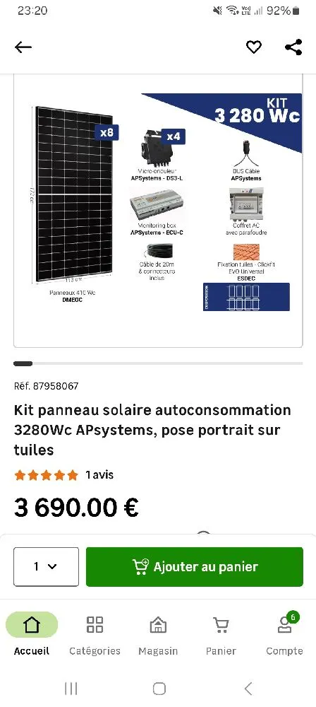 Difference kit photovoltaique Enphase et APSystemes - 2