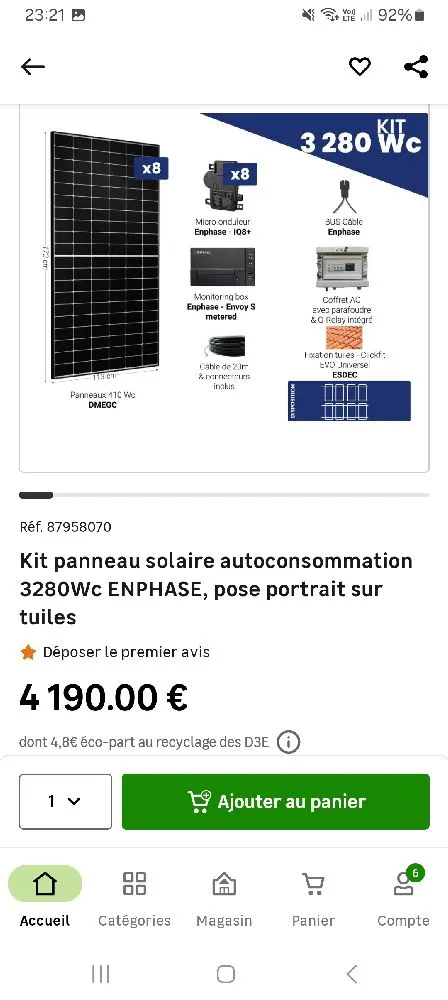 Difference kit photovoltaique Enphase et APSystemes