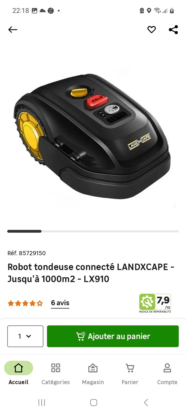 Robot tondeuse