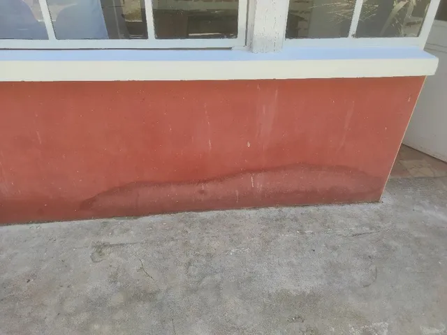 Repeindre un mur extérieur