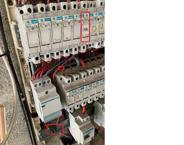 Déconnexion d’un radiateur du tybox dans le tableau électrique - 2