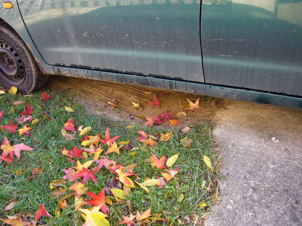 Stabiliser un trottoir en herbe/terre pour passage voiture